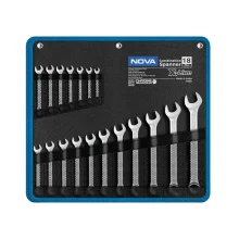 آچار یک سر رینگ ست کیفی 18 عددی سری NOVA 9433  x-line