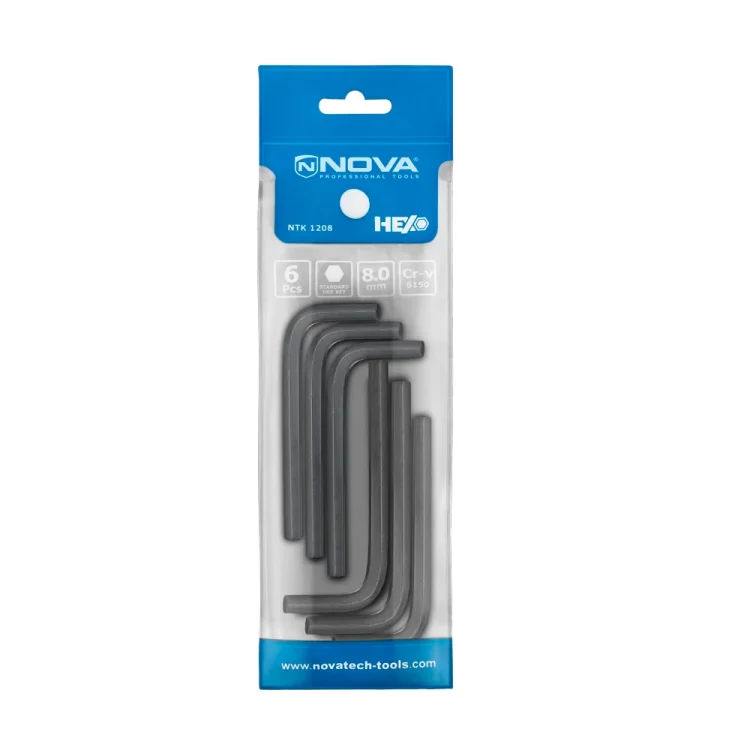 آلن های تکی شش گوش کوتاه(سایز : H.10.0) Nova 1210