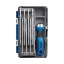 ست پیچ گوشتی قابل تعویض 9 عددی با دسته جغجغه ای NOVA 1350