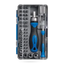 ست بیت و بکس 48 پارچه با دسته جغجغه ای NOVA 1356