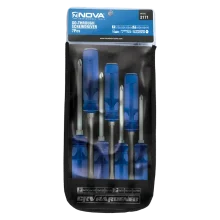 پیچ گوشتی ضربه خور کیفی 7 عددی NOVA 2171