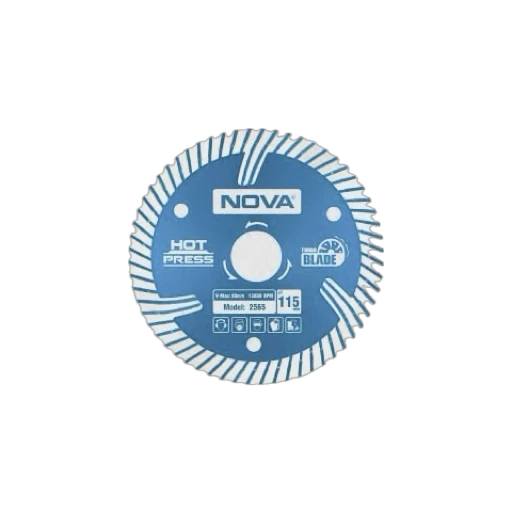 صفحه گرانیت بر توربو الماسه 115 میلیمتری Nova 2565