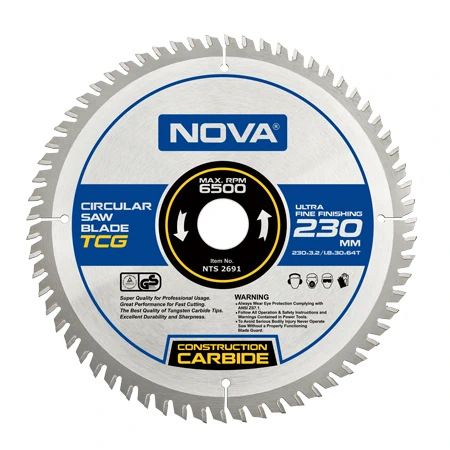 تیغ اره الماسه Mdf بر 230 میلیمتری Nova 2691 تیغ اره الماسه Mdf بر 230 میلیمتری Nova 2691