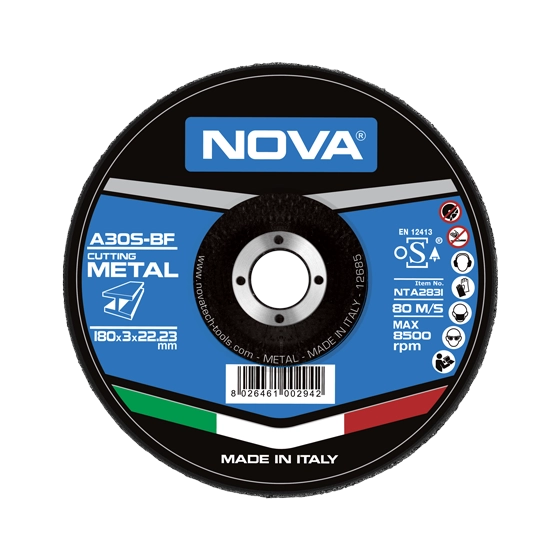 صفحه برش آهن 180 میلیمتری Nova 2831 صفحه برش آهن 180 میلیمتری Nova 2831