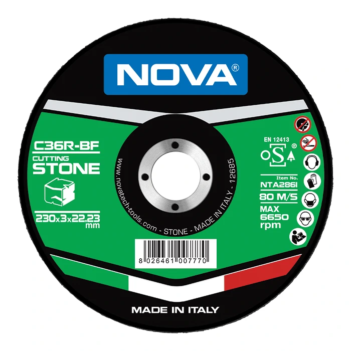 صفحه برش سنگ 230 میلیمتری Nova 2861 صفحه برش سنگ 230 میلیمتری Nova 2861