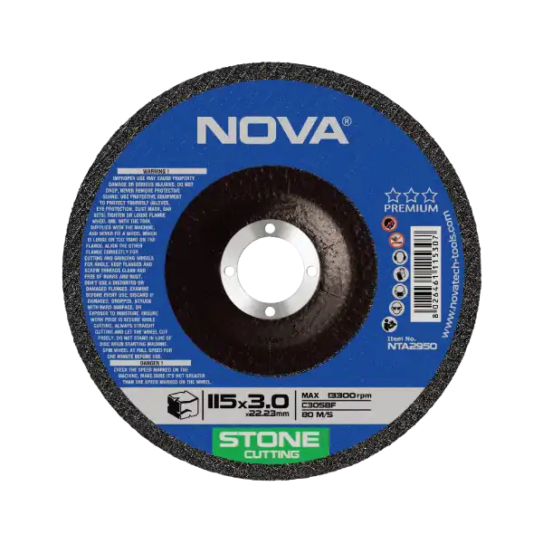 صفحه برش سنگ 115 میلیمتری Nova 2950 صفحه برش سنگ 115 میلیمتری Nova 2950