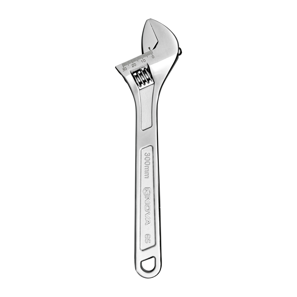 آچار فرانسه سفید سایز 12 اینچ Nova 3004