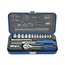 ست بکس 1/4 اینچ 18 پارچه Nova 6430