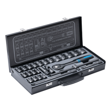 جعبه بکس 1/2 اینچ 26 پارچه با سطح مشکی NOVA 7000R