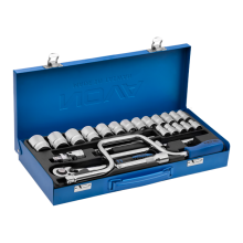 جعبه بکس 1/2 اینچ 24 پارچه با سطح فول پولیش NOVA 7001