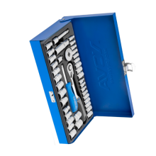 جعبه بکس 1/4 و 3/8 اینچ 40 پارچه با سطح فول پولیش NOVA 7002