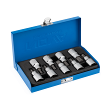 جعبه بکس 1/2 اینچ 9 پارچه آلنی ستاره ای با سطح فول پولیش NOVA 7005