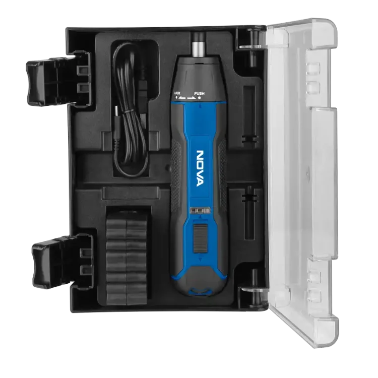 کیت پیچ گوشتی شارژی قلمی 3.6 ولت 33 پارچه Nova 7435