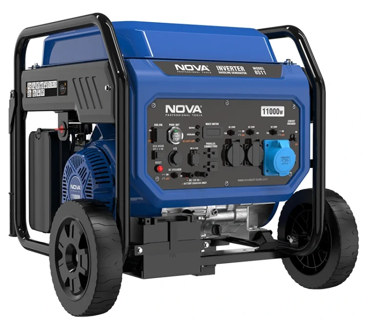 موتور برق بنزینی 11000 وات(چرخ دار) Nova 8511
